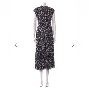 Proenza Schouler Animal Print Midi Dress